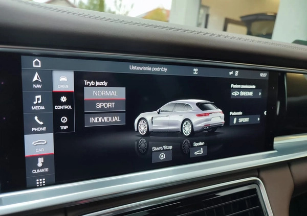 Porsche Panamera cena 396060 przebieg: 51000, rok produkcji 2019 z Piława Górna małe 596